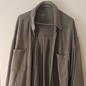 Aerie Oversized Lumberjane Flannel Button-down Shirt